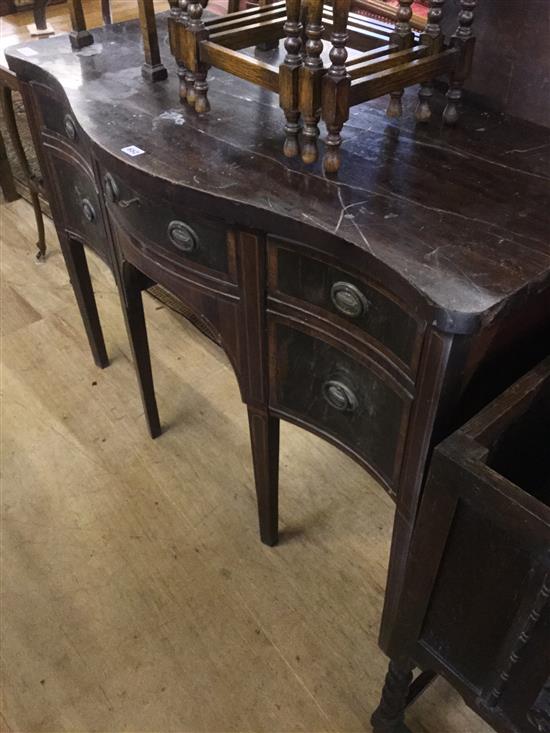 Mahogany sideboard